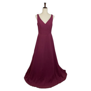 NWT Da Vinci V-Neck A-Line Gown Size 10